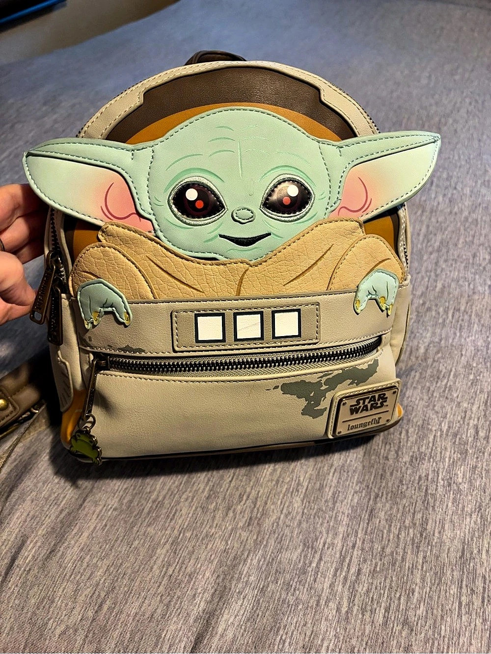 Loungefly Star Wars The Mandalorian The Child Pram Figural Mini Backpack Child